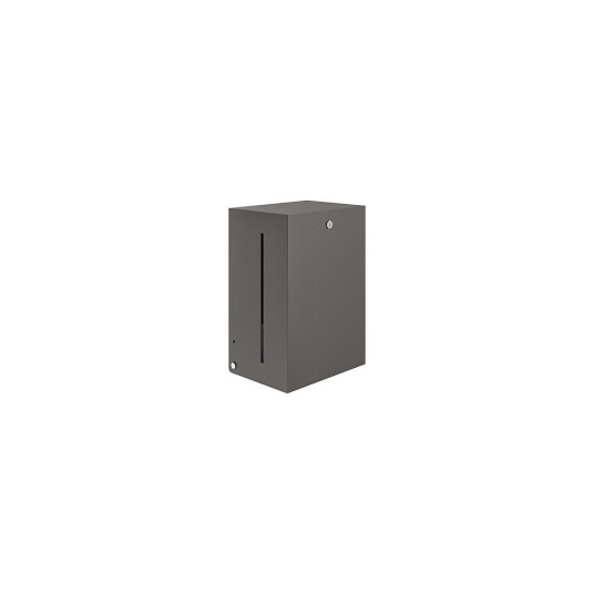 HEWI papirrulldispenser berøringsfri 284x405 mm mørkegrå matt