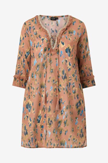 Kaanda Beach Life Strandkjole Greta Dress Flerfarget