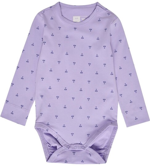 Hummel Body I/e hmlBeesy Lavender Hummel 2 år 92 Langermet Body Lilla
