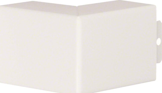 Hager LFS4006039016 Ytterhjørne For Matekanal, 40 × 60 mm