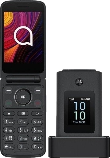 TCL One Touch 4043 4G Dobbelt-SIM Mobiltelefon Dark Night Grey