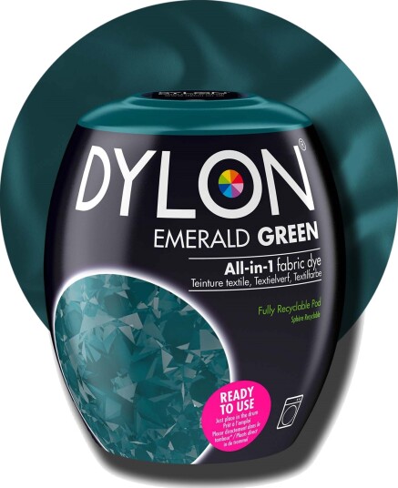 Dylon Pod All in 1 Tekstilfarge Emerald Green