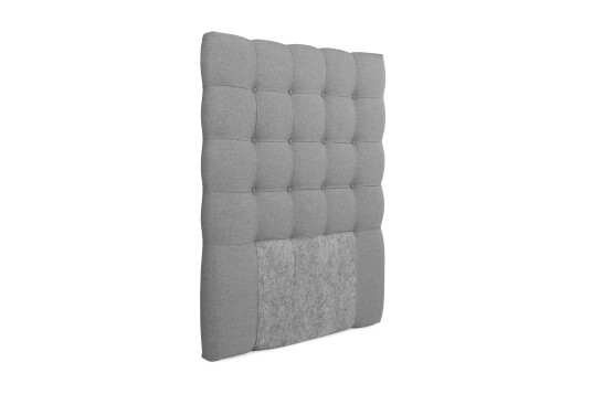 Sengegavl Boxford med Knapper 105 cm Lysegrå