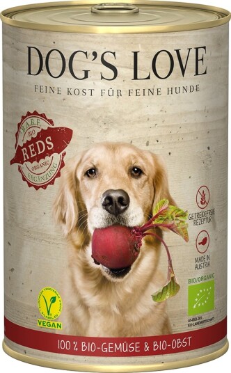 Dog´S Love Våtfôr Økologisk Vegan Øko Reds 6 X 400 G