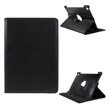 Huawei MediaPad M5 10/M5 10 (Pro) Roterende Folio-etui Svart