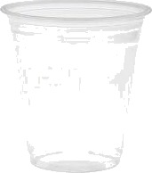 Plastglas Klar Crystal 30 Cl/41 Cl Ø99 Mm Rpet,16 Pk X 50 Stk/Krt