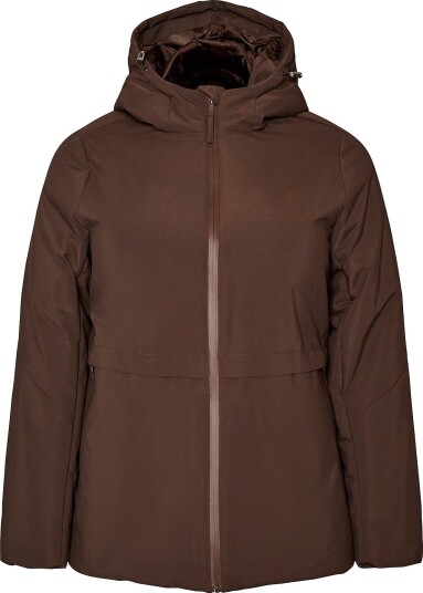 Zizzi   Skijakke Cawilla L/S Jacket   Brun