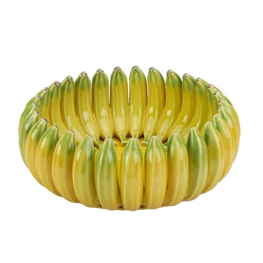 Bordallo Pinheiro  Amazonia skål bananer 38 cm
