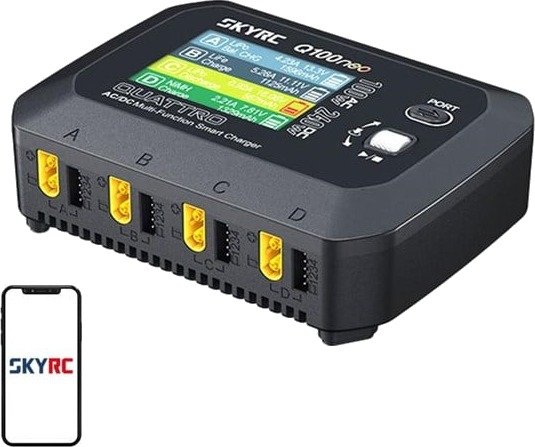 SkyRC Q100neo AC/DC Multifunksjonell Smartlader