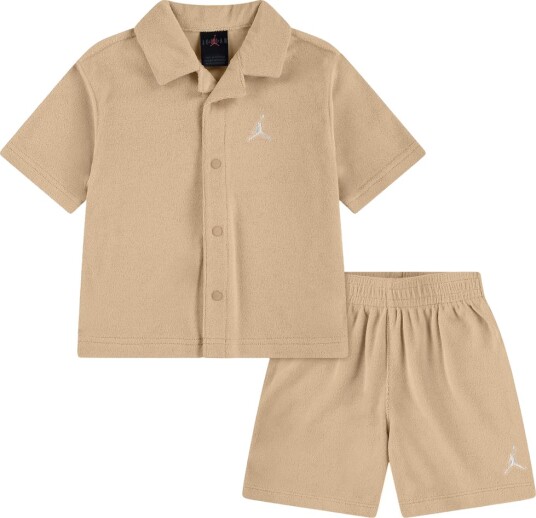 Jordan Shorts Sett Frotté Hamp Jordan 24 md Shorts Beige