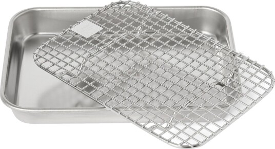 Culimat Gastrobrett med rist 18 x 14 cm