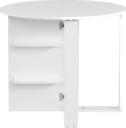 Comfortale Spisebord Rundt Sammenleggbart -