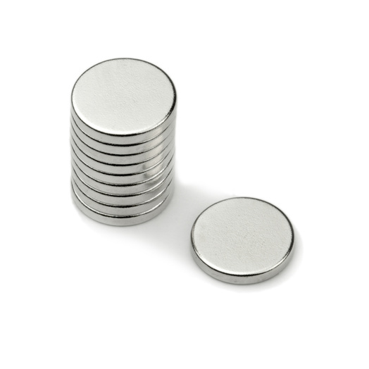Skivemagnet Ø 13 x 2 mm Rare Earth Magnet