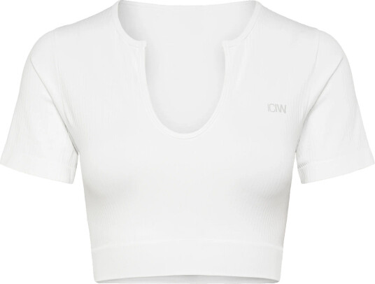 ICANIWILL | Ribbed Define Seamless Cropped T Shirt | S ICANIWILL | Ribbed Define Seamless Cropped T Shirt | S