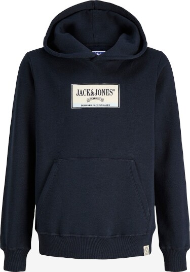 Jack & Jones Hettegenser Jorfrederiksberg Graphic Box Sh Jnr Blå