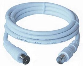 Premiumcord Tv M/F 75 Ohm 15M 15M Iec Iec White