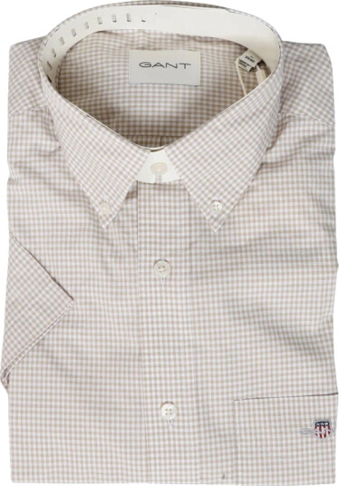 Gant Herre Skjorter Beige S,