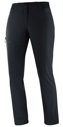 Salomon Women's Wayfarer Pants Deep Black 38 Regular, Deep Black