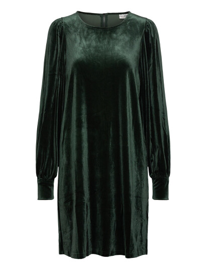 Pulz Jeans Pzbarbara Short Dress - Green - XS Pulz Jeans Pzbarbara Short Dress - Green - XS