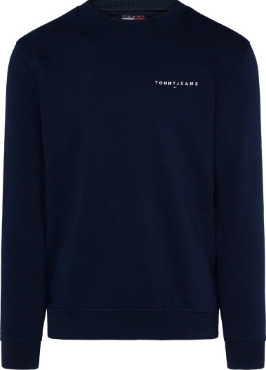 Tommy Jeans Tjm Reg Linear Crew Ext DARK BLUE 3XL