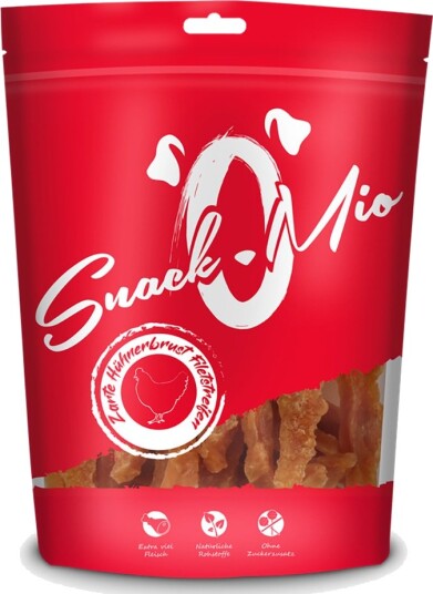 Snackomio Møre Kyllingbrystfiletstrimler Ca 70 G Snackomio Møre Kyllingbrystfiletstrimler Ca 70 G