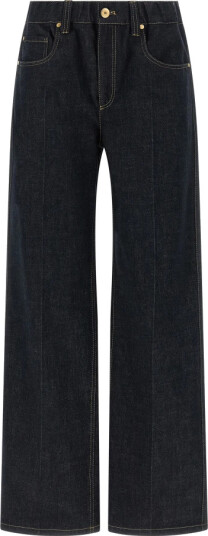 Brunello Cucinelli Dame Jeans Blå M,