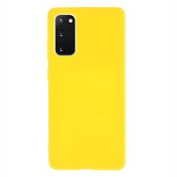 Antiskli Samsung Galaxy S20 FE TPU-deksel Gul