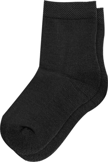 Urberg Juniors' Thicker Every Day Merino Wool Sock 3p  Black Beauty 33-36