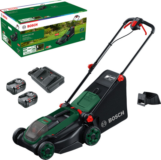 BOSCH GRESSKLIPPER ROTAK 18V2 38 2X4AH