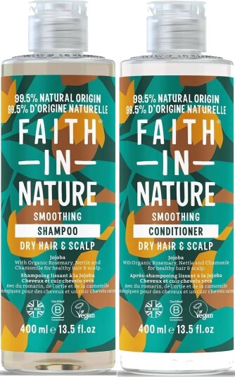 Faith In Nature Bundle Jojoba Shampoo 400 ml & Conditioner 400 ml