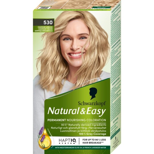 Schwarzkopf Professional Natural & Easy 530 Champagne Light Blonde Schwarzkopf Professional Natural & Easy 530 Champagne Light Blonde
