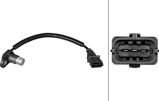 Sensor, kamakselposisjon HELLA 6PU 358 380-261