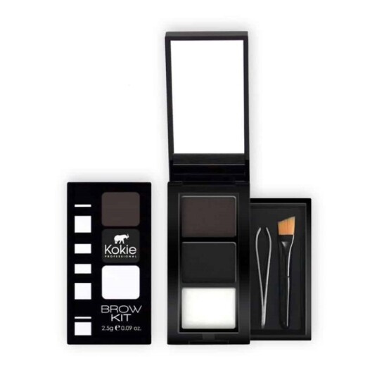 Kokie Eyebrow Kit - Black Kokie Eyebrow Kit - Black