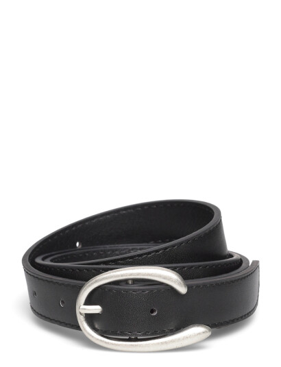 Gina Tricot Waist Buckle Belt Black XS/S