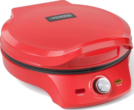 Pizzaovn Princess 115007 Ø 32 cm 2000W Justerbar Termostat Rød Pizzaovn Princess 115007 Ø 32 cm 2000W Justerbar Termostat Rød