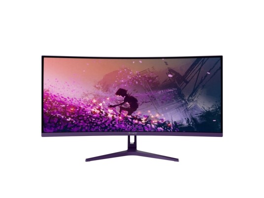 Arozzi Nova 34" UWQHD Buet Gaming Skjerm 165 Hz Lilla Arozzi Nova 34" UWQHD Buet Gaming Skjerm 165 Hz Lilla