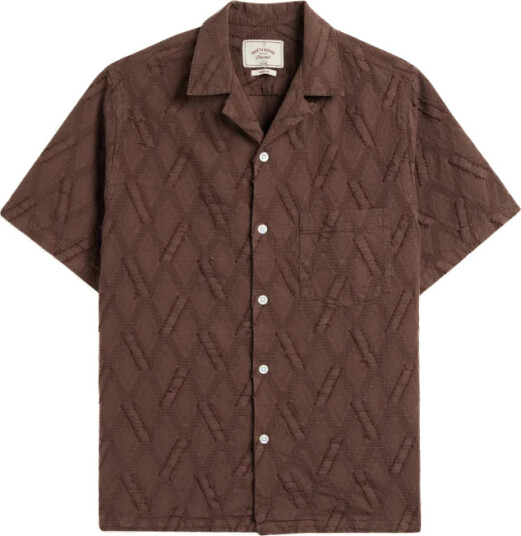 Portuguese Flannel Herre Skjorter Brun L,