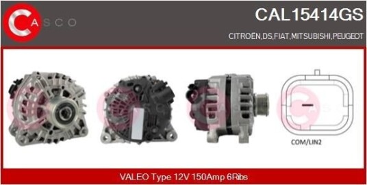 Dynamo CASCO CAL15414GS Dynamo CASCO CAL15414GS