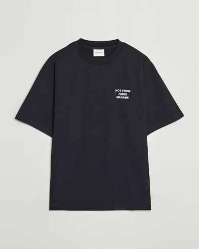 Drôle de Monsieur Slogan T-Shirt Black