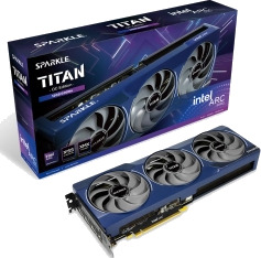 SPARKLE Intel Arc B580 TITAN OC Grafikkort med 12GB GDDR6 og PCIe 4.0 SPARKLE Intel Arc B580 TITAN OC Grafikkort med 12GB GDDR6 og PCIe 4.0