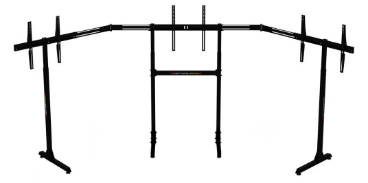 Next Level Racing Free Standing Triple Monitor Stand monteringssett - for 3 LCD/plasma-paneler Next Level Racing Free Standing Triple Monitor Stand monteringssett - for 3 LCD/plasma-paneler