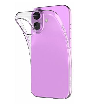 Puro 0.3mm Nude TPU-deksel Gjennomsiktig til iPhone 16 Plus