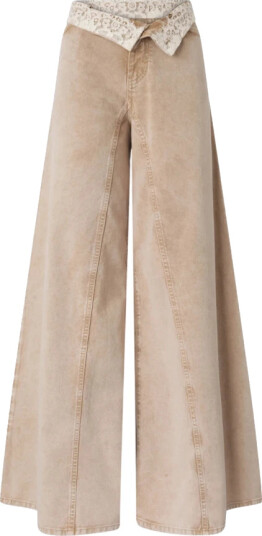 Pinko Dame Jeans Beige W25,