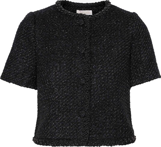 Love Lolina Kardigan Abeline Top Svart