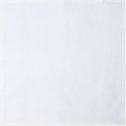 Polo Ralph Lauren Linen Pocket Square White ONE SIZE