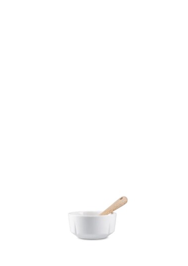 Rosendahl Grand Cru snacksskål med skje 9 cm hvit Rosendahl Grand Cru snacksskål med skje 9 cm hvit