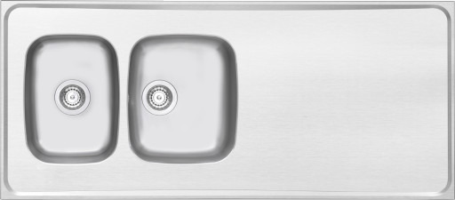 Contura Steel Classic kjøkkenbord rustfritt stål 1400x610x160 mm