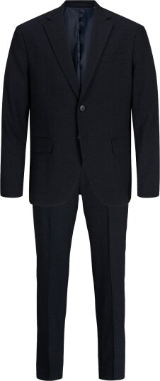 Jack & Jones Jprsolaris Wool Structure Suit NIGHT SKY 56