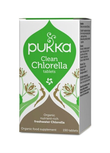 Pukka Clean Chlorella 60 Kapsler
