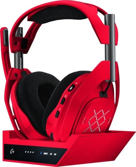 Logitech G A50 X trådløst gamingheadset Rød